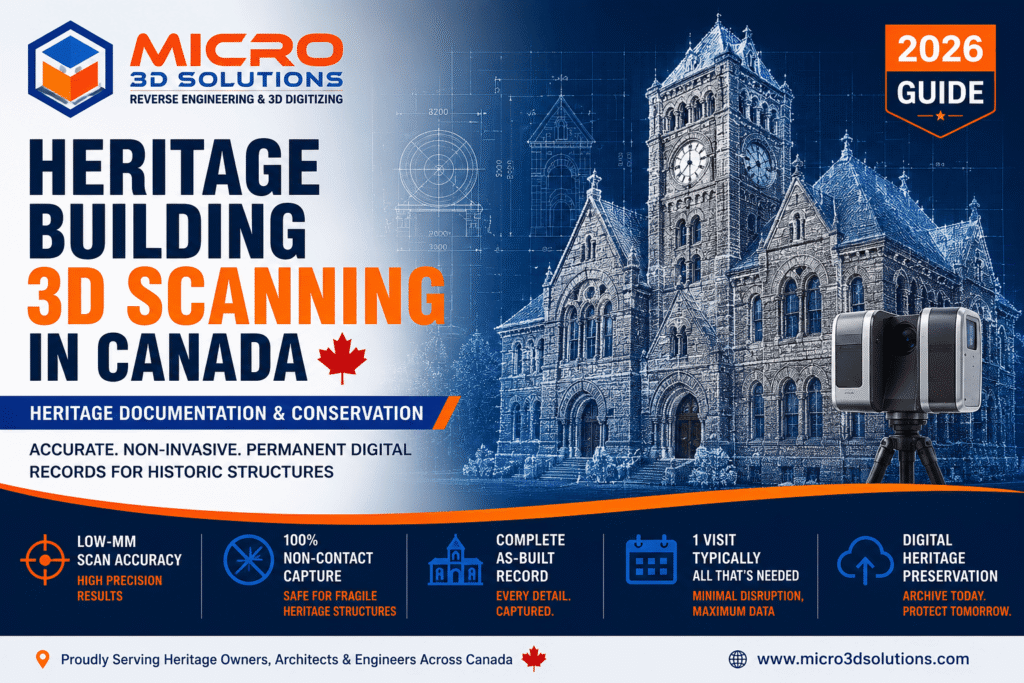 Heritage building scanning