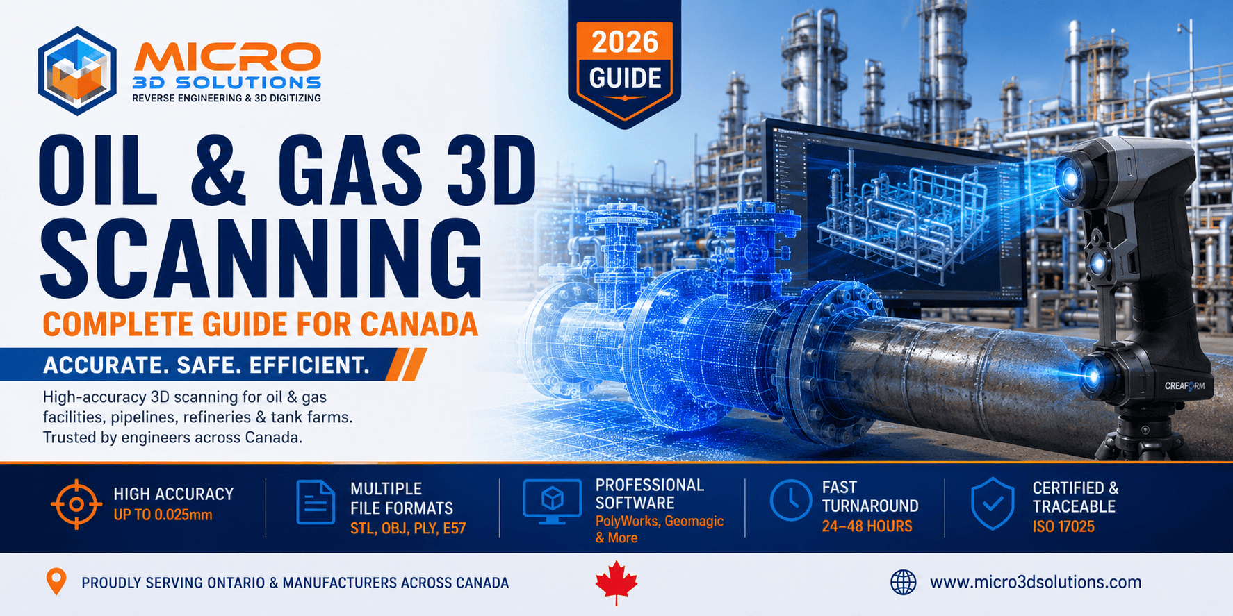 Oil & Gas 3D Scanning